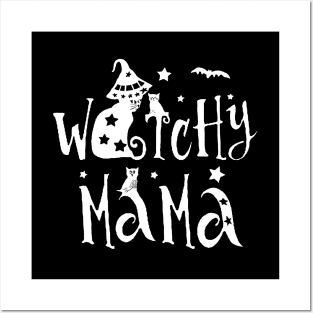 Witchy Mama (White) Posters and Art